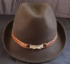Wholesale fashion 100% wool felt men's hat