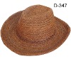 Wholesale raffia plait cowboy hats