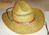 Wholesale straw cowboy hat