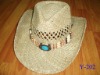 Wholesale straw cowboy hat