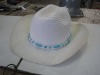 Wholesale paper plait cowboy hats