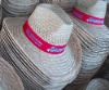 rush straw promotional cowboy hat