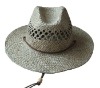 Wholesale (CCB1003) Natural Straw Cowboy Hat For Children