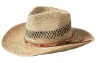 Wholesale Cool vented natural straw hat for summer