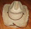 Wholesale raffia straw cowboy hat western