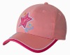 100% 21*21 cotton twill structured baseball sport cap for children