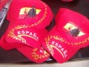 fashion sports club caps, spain bull caps, cotton sports caps