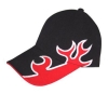 Wholesale 2011 Cotton golf cap with fire printing for nice design