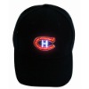 Wholesale Fiber optic pre-curved sports caps