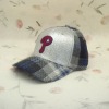 6 panel sports cap with embroidery logo and PU fabric