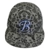 Wholesale Fiber optic flat brim sports caps