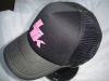 Wholesale mesh sports cap , mesh cap,summer cap with gold screen printing