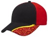 Wholesale structured 6 panel sports cap