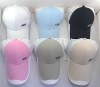 Wholesale embroidery cotton cap;cotton baseball cap;sports cap
