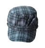 Wholesale (C7034) Fashion Sports Cap With Checked Pattern For Ladies
