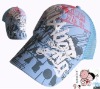 Wholesale 2011 fashion sport cap with printed and embroidery