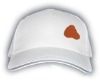 Wholesale white sports cap with printing