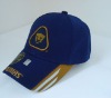 Wholesale applique embroidery cotton sports cap