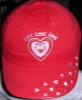Wholesale New 6 panels sport caps with printing logo