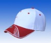 Wholesale 100 cotton 6 panels sandwich sport cap with Paypal will be ok
