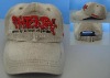 Wholesale 3D embroidery stone washed baseball caps