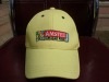 Wholesale yellow embtroidery cotton baseball cap