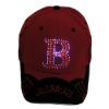 Wholesale Fiber optic baseball caps