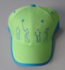 Wholesale green100% cotton Baseball cap