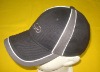 baseball cap with glittering troughed belt