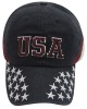 Wholesale 100% Cotton 3D Embroidery Marketed Baseball Hat