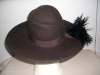 Wholesale Fashion women wool felt cap