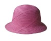 (HBK1202A) Fashion Straw Bucket Hat For Ladies