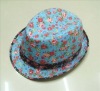 Wholesale Straw hats paper fedora hats ladies dress hats FH-0005