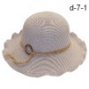 Wholesale ladies' hat-bucket hat-summer hat-large brim hat