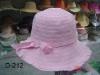 Wholesale ladies' hat-bucket hat-summer hat-large brim hat