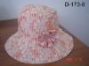 Wholesale ladies' hat-bucket hat-summer hat-large brim hat