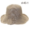 Wholesale ladies' hat-bucket hat-summer hat-large brim hat