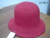 Wholesale ladies' hat-bucket hat-summer hat-large brim hat