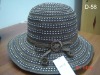 Wholesale ladies' hat-bucket hat-summer hat-large brim hat