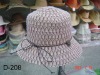 Wholesale ladies' hat-bucket hat-summer hat-large brim hat