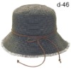 Wholesale ladies' hat-bucket hat-summer hat-large brim hat