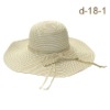 Wholesale ladies' hat-bucket hat-Spring summer hat-middle brim hat-