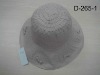 Wholesale ladies' hat-bucket hat-Spring summer hat-middle brim hat-