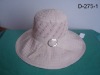 Wholesale ladies' hat-bucket hat-Spring summer hat-middle brim hat-
