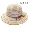 Wholesale ladies' hat-bucket hat-Spring summer hat-middle brim hat-