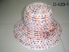 Wholesale ladies' hat-bucket hat-Spring summer hat-middle brim hat-
