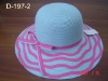 Wholesale ladies' hat-bucket hat-Spring summer hat-middle brim hat-