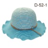 Wholesale ladies' hat-bucket hat-Spring summer hat-middle brim hat-