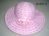 Wholesale ladies' hat-bucket hat-Spring summer hat-middle brim hat-