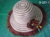 Wholesale ladies' hat-bucket hat-Spring summer hat-middle brim hat-